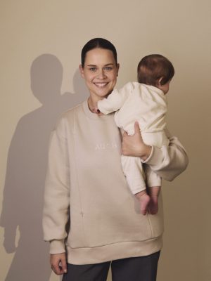 HOME 10 Mom jumper Cream