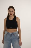 Black crop top