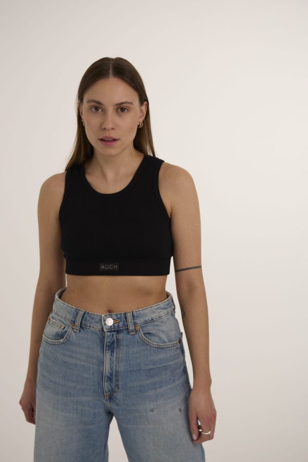 Black crop top 3 Black crop top