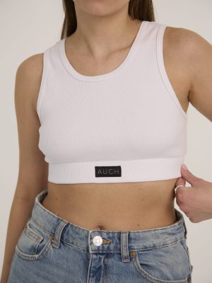 HOME 30 White crop top