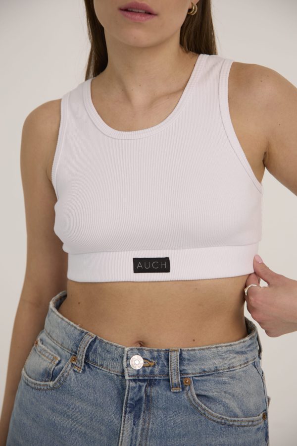 White crop top 1 White crop top