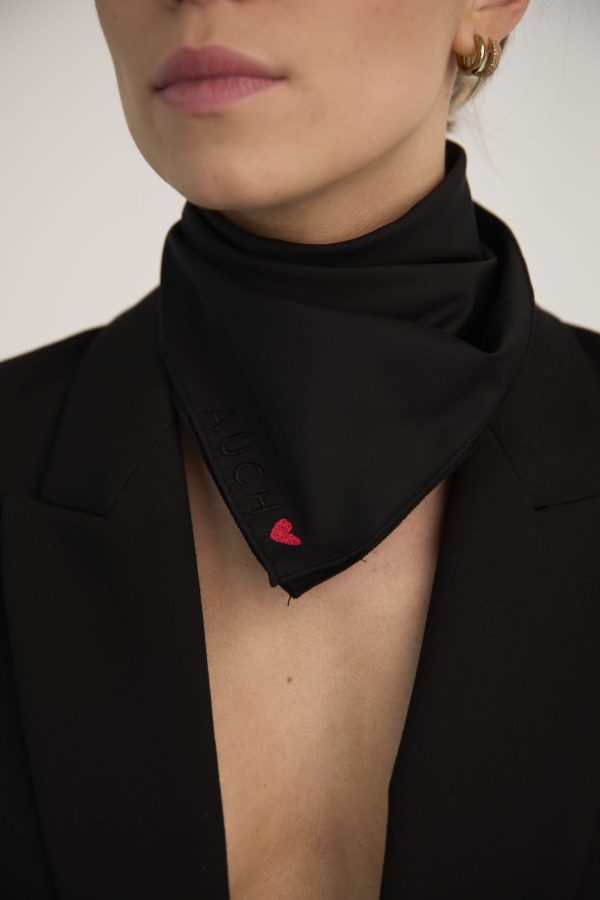 Black scarf 2 Black scarf