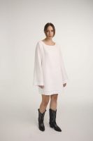White muslin dress