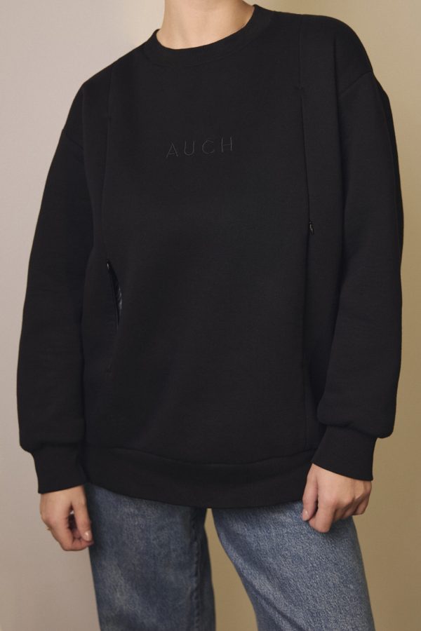 Mom jumper Black 3 Mom jumper Black