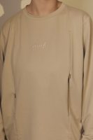 Mom longsleeve beige