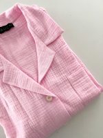 Baby pink muslin set