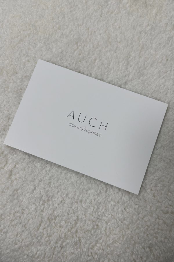 AUCH gift cards 1 AUCH gift cards