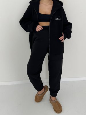 HOME 40 Black joggers