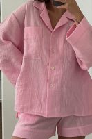 Baby pink muslin set